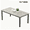 Grey + Black, variant on 71" Industrial Dining Table for 4-6 People, Rectangular Wood Table with Metal Legs, Mortise Tenon, Rounded Corners for Dining Room Home Office - Black + Retro