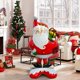 thumbnail image 1 of Christmas Decoration Balloons Set - Santa, Snowman & Tree Designs in Red, White, Green & Silvery - Perfect for Holiday Parties, indoor & outdoor Festive Decor, 1 of 5
