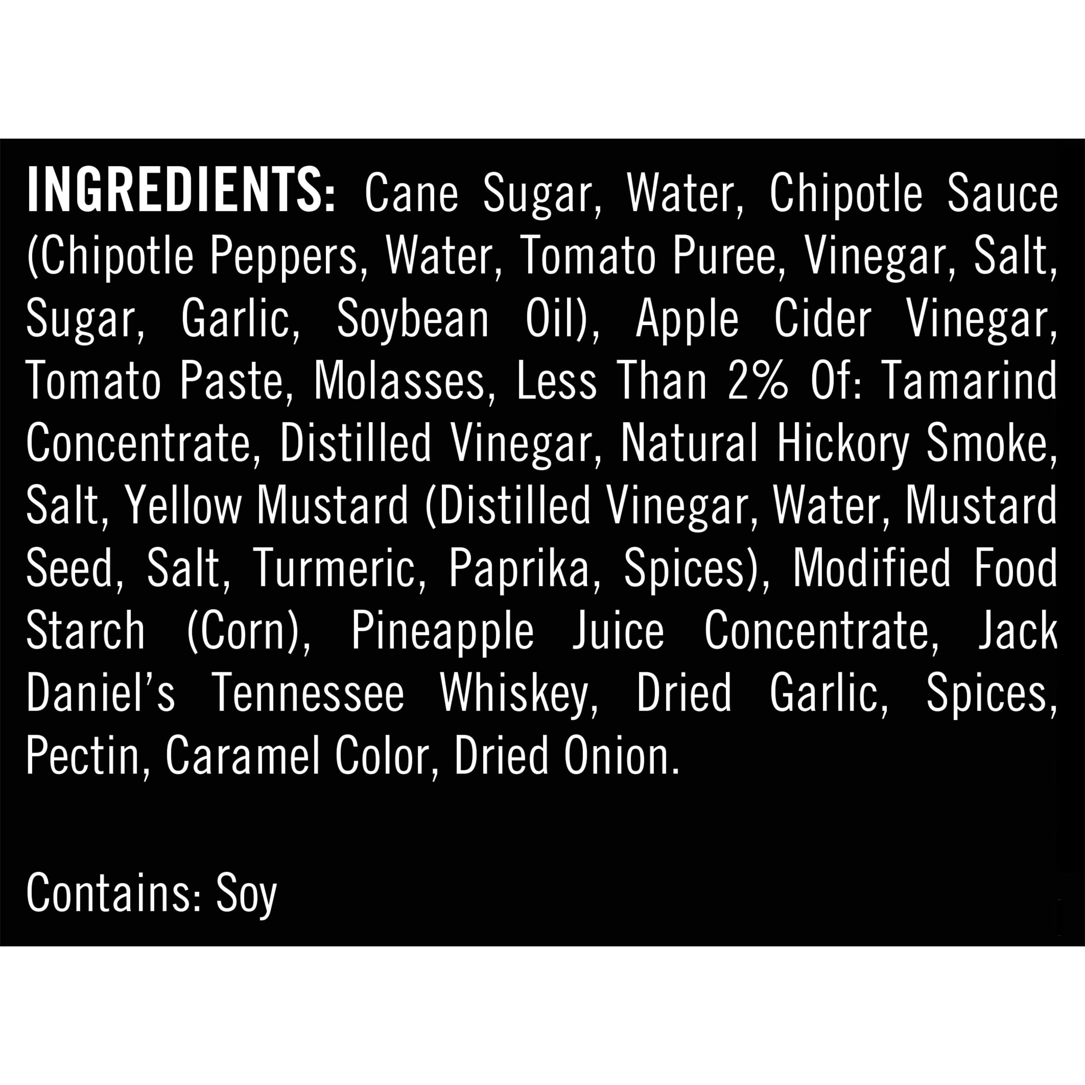 (6 pack) Jack Daniel's Sweet & Spicy BBQ Sauce, 19.5 oz