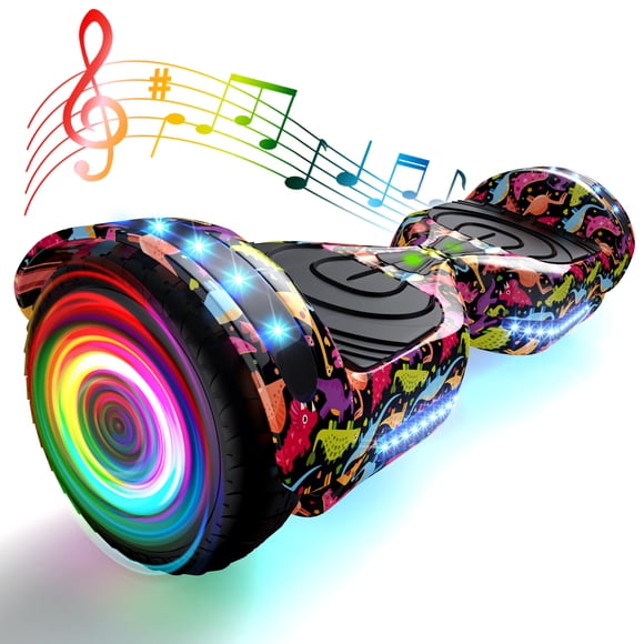 Hoverstar Hoverboard with Bluetooth & LED Lights,Self-Balancing Scooter for Kids & Adults,9 Mph Max Speed, UL 2272 Certified