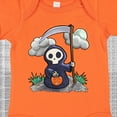thumbnail image 4 of Inktastic Halloween Trick or Treating Cute Grim Reaper Boys or Girls Baby Bodysuit, 4 of 5