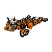 3D Printed Butterfly Movable Dragon And Egg Ornaments, Cute Creative Statue Popular Dinosaur Toy Doll Tabletop Decoration