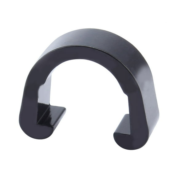 10Pcs Clips Housing Hose Guide Cycling Brake Gear Cable Brake Cable Sets Bike Line Clamp (Black)