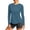 Z1-Blue-sun shirts for women, variant on UPF 50+ Long Sleeve Tops Women Crew Neck Quick Dry Sun Shirt UV Protection Loose Fit Tunics Solid Summer Activewear Rashguard
