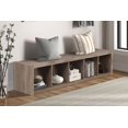 Better Homes & Gardens 5 Cube Storage Organizer Nature Finish
