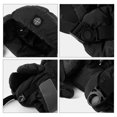 thumbnail image 4 of Gorro acolchado con protección para los oídos, máscara de esquí transpirable para clima frío al aire libre (púrpura), 4 of 7