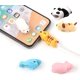 thumbnail image 5 of Paquete de 6 lindos protectores de cables de animales, varios accesorios de cables para masticar cables de animales, protectores de cables de teléfono, incluidos tigre/cerdo/oso polar/tiburón/panda/g, 5 of 5