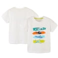 thumbnail image 4 of WOLLED 2-8Y Toddler Baby Boys Cotton Tee Shirt Kids Summer Short Sleeve Tees Shirts 100% Organic Cotton T-Shirt, 4 of 11