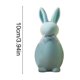 thumbnail image 3 of TanSiDing Easter Bunny Figurine Spring Home Decor Desktop Ornament Festive Bunny Statue Holiday Tabletop Decoration for Indoor Outdoor Decor, 3 of 6