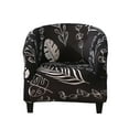 thumbnail image 2 of Fundas Elásticas s de Bañera, Funda lón, Decoración Del Hogar, de Muebles , Funda de Asiento de Sofá Individual, Fu , Negro B negro perfecl Fundas de sofá de bañera, 2 of 8