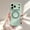 Mint, variant on Magnetic Phone Case For iPhone 15 Pro,360° Rotatable Foldable Kickstand,Matte Skin-Feeling Translucent Back Design,Heavy Duty Shockproof Anti-fall Drop protection,Phone Case,Mint