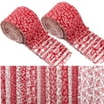 thumbnail image 2 of 40Pcs Jelly Roll Fabric Strips for Quilting and Sewing, 2.6" x 20" Precut Fabric for Crafting, Valentine's Day Holiday Fabric, 2 of 6