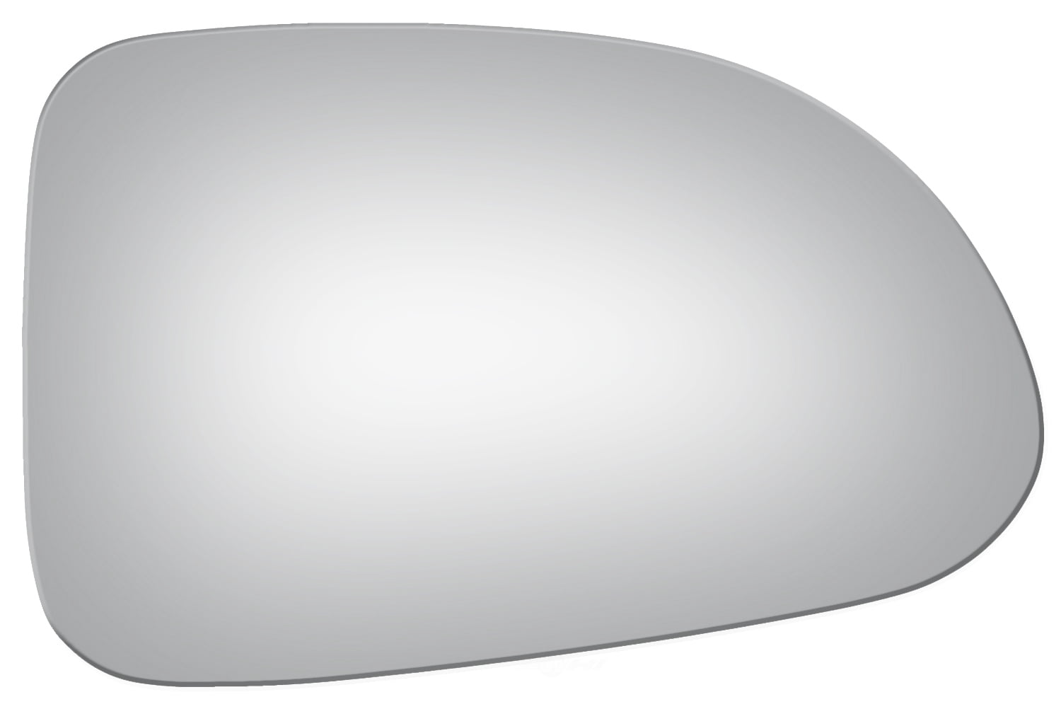 Burco Side View Mirror Replacement Glass - Clear Glass - 3682