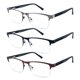 thumbnail image 2 of Gafas de lectura bifocales SOPHILY Metal Half Frame +1.0 para hombre, 2 of 6