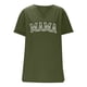 thumbnail image 5 of Camisas Penkiiy Mama para mujeres Mama Carta Print Tee Mom Regalo Camisa de manga corta Día de las Madres Tops XL Verde, 5 of 5