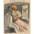 thumbnail image 2 of Théophile Alexandre Steinlen 20x24 Gold Ornate Framed and Double Matted Museum Art Print Titled - Gil Blas Illustrated, a Curiosity, by Alexandre Hepp (1897), 2 of 4