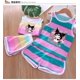 thumbnail image 4 of Conjuntos de ropa de verano para bebés y niños, lindos dibujos animados de Kuromi, chaleco y pantalones cortos para niñas y niños, 2 piezas, conjuntos para niños de Sanrio, ropa de playa, 4 of 4