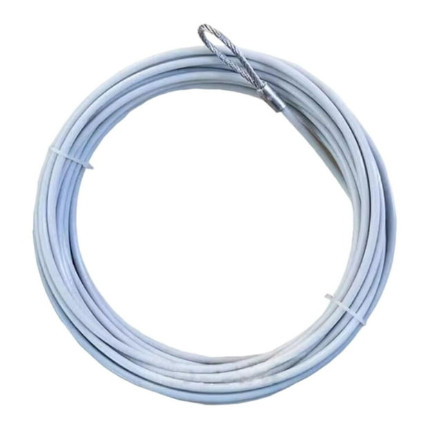 Cable de repuesto para red de tenis, cable de cabeza de 13,8 m, correa profesional resistente a , de acero para red de voleibol.