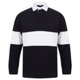 thumbnail image 1 of Front Row Chandail de Rugby Sans Étiquette à Panneaux pour Adultes, 1 of 3