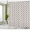 thumbnail image 4 of Ambesonne Pug Shower Curtain, Dog and Surprised Attitude Fun, 69"Wx84"L, Coconut Taupe and Pale Sepia, 4 of 4
