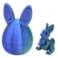 thumbnail image 2 of 3d Printed Easter Eggs Toys, 3.3'' Mini Prefilled Easter Eggs with Bunny Inside, Easter Egg Fillers Easter Basket Stuffers, 3D Easter Eggs Colorful PLA Easter Toys, Surprise Eggs with Toys Inside, E, 2 of 9