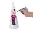 thumbnail image 3 of Wweixi Handcrafted Colored Painting DIY Craft Kit Styrofoam for All 75-84 inch Sizes White 7.87 Inch 1Set, 3 of 6