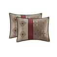 thumbnail image 4 of Home Essence Emerson Jacquard 24 Piece Red Room in a Bag, Cal King, 4 of 14
