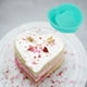 thumbnail image 1 of Moldes de silicona para pasteles con forma de corazón | Molde antiadherente de 11,4 cm | Molde para cupcakes de una sola cavidad para San Valentín y aniversarios | Apto para horno, microondas y, 1 of 5