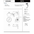 thumbnail image 4 of Designers Impressions 685755 Robinet de Douche Combo en Chrome Poli - Design à Poignée Unique - Convertible, 4 of 4
