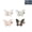4a, variant on Mariposa para Escote,Butterfly Pants Waist Tightener,No-Sew No-Tools Adjustable Button Pins Buckle Clips for Loose Jeans, Skirts