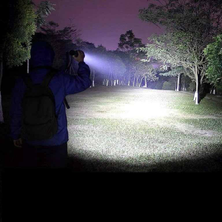 Rechargeable Led Flashlight, 5000 Lumens Super Bright Camping