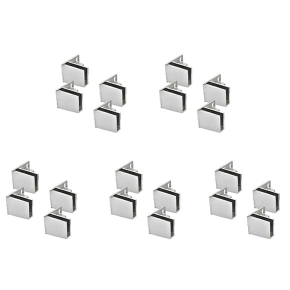 20 Pack Glass Door Hinges Glass Cabinet Door Hinge Glass Wine Cabinet Hinge Glass Display Hinge