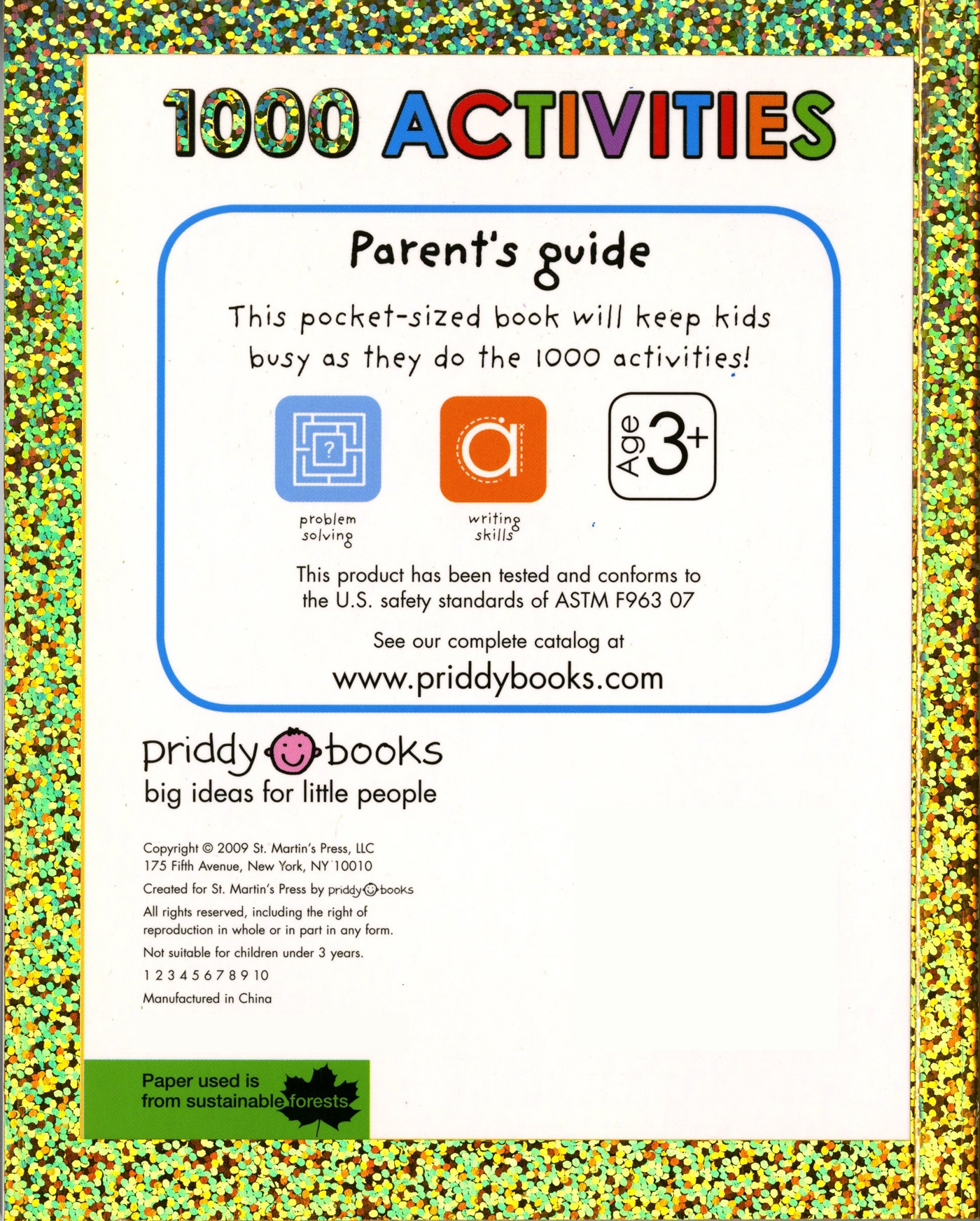 Sticker Activity Fun: 1000 Activities : Puzzles, drawing, number games, coloring, and lots more! (Paperback) - image 2 of 2