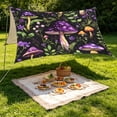 thumbnail image 6 of Cheapark 72.8 x 72.8 Inch Sun Shade Tent Camping Tarp Cover large waterproof shade tarp for camping backyard outdoor activity sun and rain shelter portable landscape cover Gift, 6 of 6