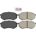 thumbnail image 2 of AmeriBRAKES Ceramic Disc Brake Pads with included lubricant, AmeriPRO PRC389 - For Tacoma Pickup Cressida Conquest Starion 929 Con Fits select: 1995-2004 TOYOTA TACOMA, 1989-1995 TOYOTA PICKUP, 2 of 5