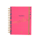 thumbnail image 1 of Libreta De Notas Bonita LuckyLy Notebook Pasta Dura Mod Penny Rosa 224 Páginas, 1 of 8