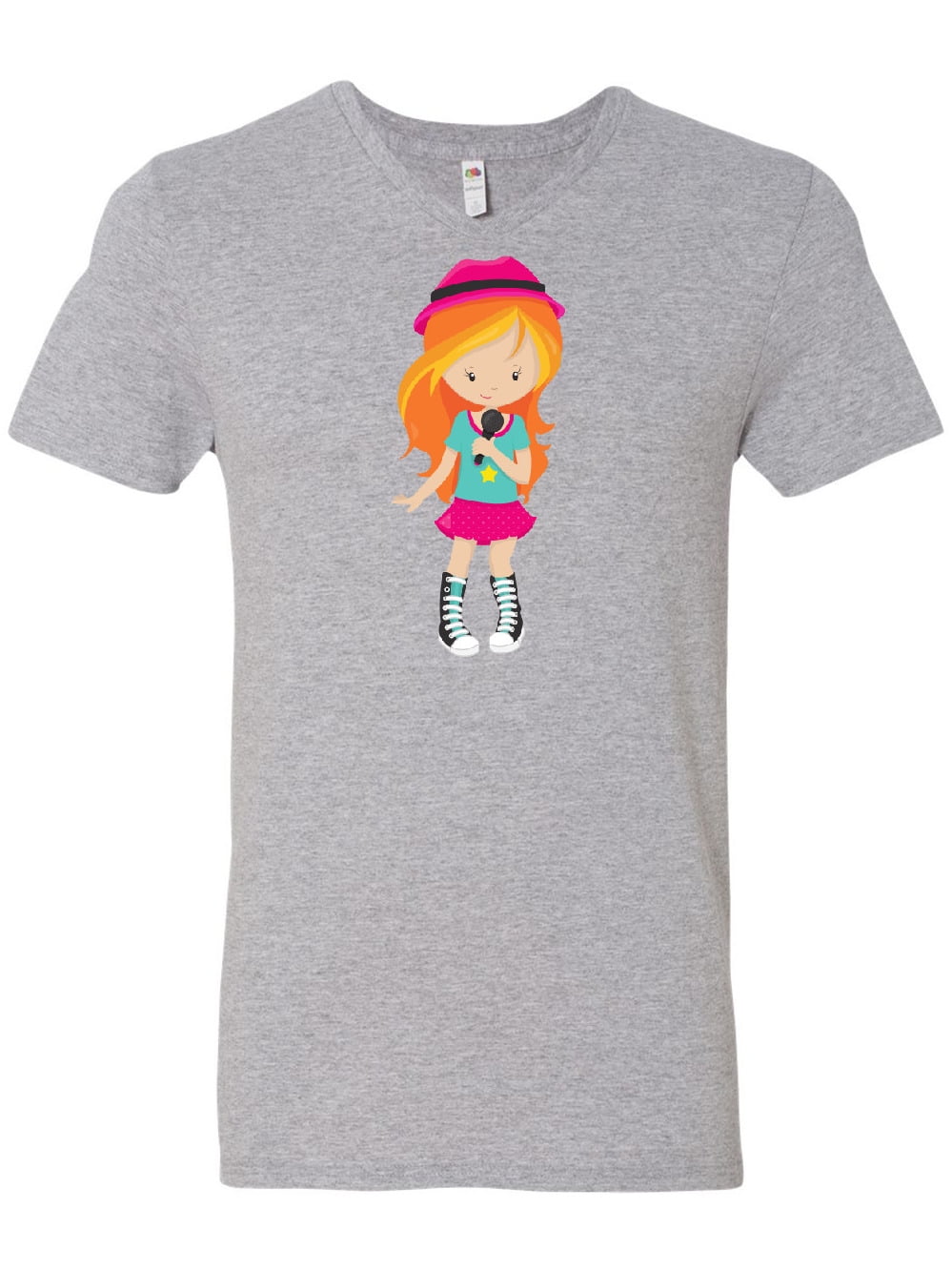 Rock Girl Band Singer Toddler T-Shirt inktastic African American Girl
