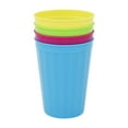 thumbnail image 1 of Mainstays Assorted Colour Plastic Tumbler Set, 4pc, 1 of 6