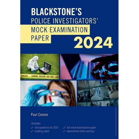 Blackstone's Police Blackstone's Police Investigators Mock Exam 2024, (Paperback)