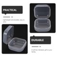 thumbnail image 3 of Cajas de tapones para el tapón de 40 piezas Cajas de tapón para la oreja con tapa pequeñas cajas de embalaje transparentes, 3 of 6