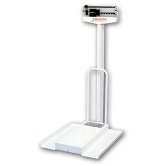 Cardinal Scale-Detecto  Wheelchair Scale Mechanical 350 Lb X 4 Oz