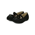 thumbnail image 5 of Jelly Beans New Girl Minoro Suede Mouse Decor Mary Jane Furry Ballet Flat (Toddler), 5 of 5