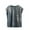 Gray, variant on Mikilon Round Neck Sleeveless Tops for 3-10 Years Boys Solid Color Stylish Cutout Blouses