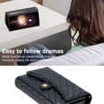 thumbnail image 4 of Phone Case for Samsung Galaxy Note 20 Ultra, Wallet Case Women 【RFID Blocking】 Crossbody Strap PU Leather Zipper with Wrist Lanyard Magnetic Flip Cover Credit Card Holder, Black, 4 of 9