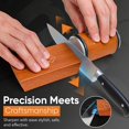 thumbnail image 4 of UYGDUY-Rolling Knife Sharpener Kit, N45 Magnetic Razor-Sharp Knife Sharpening Kit with 15° & 20° Base, Kitchen Knife Sharpener Set with 400 Diamond and 1000 Ceramic Discs Ideal Gift, 4 of 4