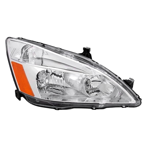 New Right Headlight Compatible With Honda Accord EX LX Coupe Special 2003 2004 2005 2006 2007 By Part Numbers 33101SDAA01 HO2503120