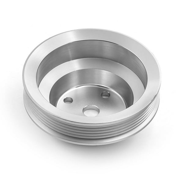 Speedmaster PCE246.1014 Compatible with Chevy SBC Billet Aluminum Long Water Pump Lwp Serpentine Pulley