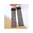 thumbnail image 5 of INSPIRE CHIC Women's Long Polka Point Bowknot Lace Pleated Gloves Fashion Fingerness Arm Sleeves for Female Vintage Opera Dance Party Black2, 5 of 6