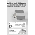 thumbnail image 4 of ruzhgo Tablet Holder Bracket Adjustable Universal Alloy Desktop Stand Bearing Storage Rack Household Dormitory Company Office Silver Type1 Gray Type2, 4 of 6