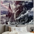 thumbnail image 2 of Orinice Dragon Tapestry Wall Hanging Unique Style Art for Living Room Bedroom Apartment Farmhouse Dorm Home Decor 40x60inch, 2 of 6